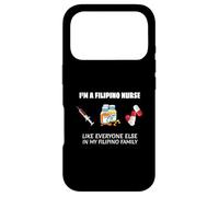 It Runs in The Filipino Family - Drôle d'infirmière Philippine Coque pour iPhone 17 Pro