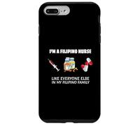 It Runs in The Filipino Family - Drôle d'infirmière Philippine Coque pour iPhone 7 Plus/8 Plus