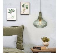 It´s about RoMi Venice Suspension à 1 source lumineuse en forme de goutte, E27, VENICE/H24/GR,