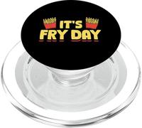 It’s Fry Day Funny French Fries Design PopSockets PopGrip pour MagSafe