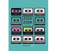 It’s Giving Organized-ish/Cassette Tapes & Calendar Dates: A Retro Academic Planner for Students Who Slay Deadlines and Color-Code Their Chaos