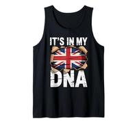 It’s in My DNA British Roots UK Flag Heritage United Kingdom Débardeur