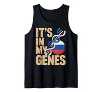 It’s in My Genes Russian Roots Russia Débardeur