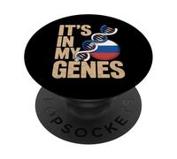 It’s in My Genes Russian Roots Russia PopSockets PopGrip Adhésif