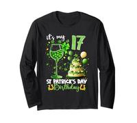 It’s My 17th Birthday St. Patrick’s Day 17 Years Old Party Manche Longue