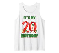 It’s My 20th Birthday Christmas Snowman 20 Year Old Xmas Débardeur