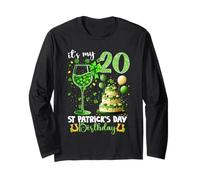 It’s My 20th Birthday St. Patrick’s Day 20 Years Old Party Manche Longue