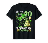 It’s My 20th Birthday St. Patrick’s Day 20 Years Old Party T-Shirt