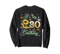 It’s My 30th Birthday Pink 30 Years Old Birthday Queen Party Sweatshirt