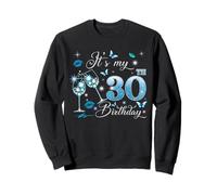 It’s My 30th Birthday Pink 30 Years Old Birthday Queen Party Sweatshirt