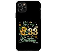 It’s My 33rd Birthday Pink 33 Years Old Birthday Queen Party Coque pour iPhone 11 Pro Max