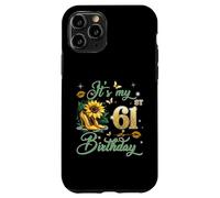 It’s My 61st Birthday Pink 61 Years Old Birthday Queen Party Coque pour iPhone 11 Pro