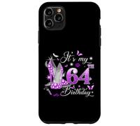 It’s My 64th Birthday Pink 64 Years Old Birthday Queen Party Coque pour iPhone 11 Pro Max