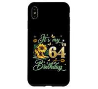 It’s My 64th Birthday Pink 64 Years Old Birthday Queen Party Coque pour iPhone XS Max
