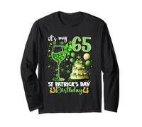 It’s My 65th Birthday St. Patrick’s Day 65 Years Old Party Manche Longue