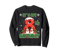 It’s My 8th Birthday Christmas Snowman 8 Year Old Xmas Sweatshirt