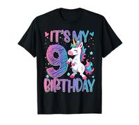 It’s My 9th Birthday Unicorn Outfit for 9 Year Old Girls T-Shirt