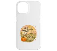It’s Well with My Soul Fall Christian Watercolor Coque pour iPhone 14