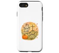 It’s Well with My Soul Fall Christian Watercolor Coque pour iPhone SE (2020) / 7/8