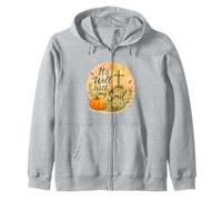 It’s Well with My Soul Fall Christian Watercolor Sweat à Capuche