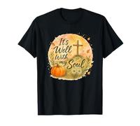 It’s Well with My Soul Fall Christian Watercolor T-Shirt