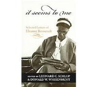 It Seems To Me Eleanor Roosevelt (Auteur)