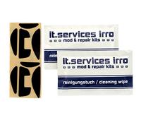 IT-Services Irro 2 Ensembles de Tapis-Souris Convenable pour Souris de PC Logitech G700 / G700S, Incluant 2 Tampons de Nettoyage