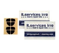 IT-Services Irro 2 Ensembles de Tapis-Souris Patins Convenable pour Souris de PC Logitech Anywhere MX M905, Anywhere MX 2 Incluant 2 tampons de Nettoyage