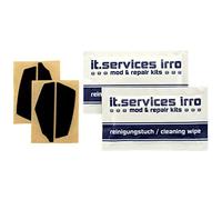 IT-Services Irro 2 Ensembles de Tapis-Souris Patins Convenable pour Souris de PC Logitech G600 / G600S / G600 MMO, Incluant 2 tampons de Nettoyage