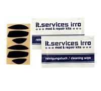 IT-Services Irro 2 Ensembles de Tapis-Souris Patins Convenable pour Souris de PC Logitech Performance MX (v2) / M950, Incluant 2 tampons de Nettoyage