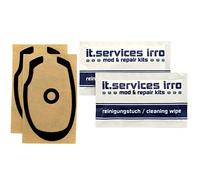 IT-Services Irro 2 Ensembles de Tapis-Souris Patins Convenable pour Souris de PC Razer Naga/Naga MMOG/Naga Molten, Incluant 2 tampons de Nettoyage
