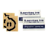 IT-Services Irro 2 Ensembles de Tapis-Souris Patins Convenable pour Souris de PC Roccat Kone+ / Kone Max/Kone XTD, Incluant 2 tampons de Nettoyage
