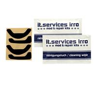 IT-Services Irro 2 Ensembles de Tapis-Souris Patins Convenable pour Souris de PC Roccat Kone Pure, Incluant 2 tampons de Nettoyage