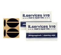 IT-Services Irro 2 Ensembles de Tapis-Souris/Tapis-Souris Convenable pour Souris de PC Logitech G5 / G7, Incluant 2 tampons de Nettoyage