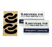 IT-Services Irro 2 Ensembles de Tapis-Souris/Tapis-Souris Convenable pour Souris de PC SteelSeries XAI/Sensei/RAW/MLG/Guild Wars 2, Incluant 2 tampons de Nettoyage