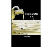It Started with a jar of Oil: Devotional
