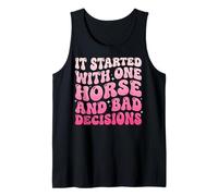 It Started with One Horse and Bad Decisions Fille De Ranch Débardeur