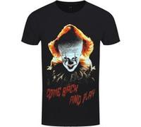IT T-Shirt Chapter 2 - Come Back And Play Homme Noir - Taille S Noir