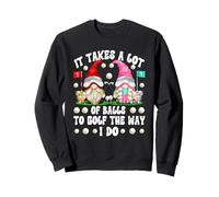 It Takes A Lot of Balls to Golf The Way I Do Golfing Gnomes Sweatshirt