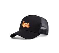 It takes casquette de baseball brodée Casquette en maille Sport extérieur noir livraison gratuite