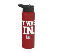 It Was In Volleyball Player Stainless Steel Insulated Water Bottle