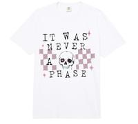 It Was Never a Phase Emo Checkered Rose Comfort Colors Adult Heavyweight T-Shirt
