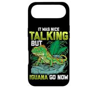 It Was Nice Talking But Iguana Go Now Iguana Funny Pun Coque pour iPhone Air