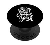 It Was Then That I Carried You Rappel de Motivation |- PopSockets PopGrip Adhésif