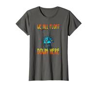 IT We All Float Down Here T-Shirt, Femme, Asphalte, S