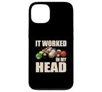 It Worked-in My Head Billard Sport Pool Pro Player Skill Coque pour iPhone 13