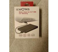 It Works! GD25612 Accessoire pour Disque Dur, Boîtier 2, Noir, 5''