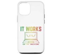 It Works on My Machine drôle Programmer Excuse Reggae Design Coque pour iPhone 12/12 Pro