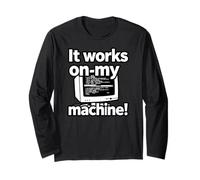 It Works on My Machine Funny Programmer Developer Coding Manche Longue