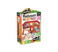 Headu - Montessori First Puzzle The Farm - L'Intégration Sensorielle par Le Jeu | Puzzle Educatifs 2 3 4 Ans, Jeu Éducatif pour Enfants, Jeux Didactiques, Cadeau Enfants, Made in Italy